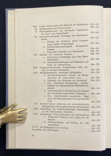Hinzpeter Die Bildung der Hochgebirge durch kosmische Katastrophen 1932 Geologie