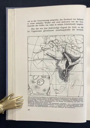 Hinzpeter Die Bildung der Hochgebirge durch kosmische Katastrophen 1932 Geologie