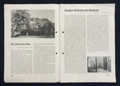 Severit Das Schöne Sachsen Der Lößnitz- Weinbau Heft 8 Jhg. 7 1937 Sachsen Natur