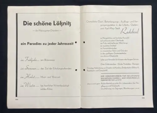 Severit Das Schöne Sachsen Der Lößnitz- Weinbau Heft 8 Jhg. 7 1937 Sachsen Natur