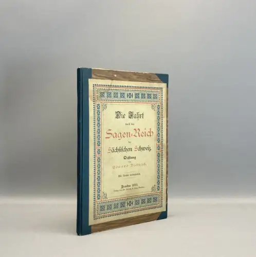 Dietrich, Eduard Die Fahrt durch das Sagenreich 1893 Literatur Dichtung Lyrik