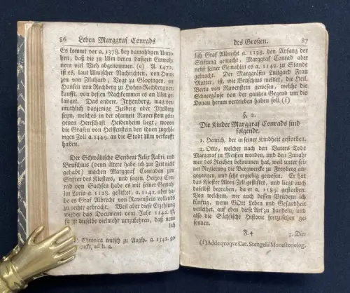 Schöttgen Geschichte des Durchlauchtigen Fürsten Herrn Conrads des Großen 1745