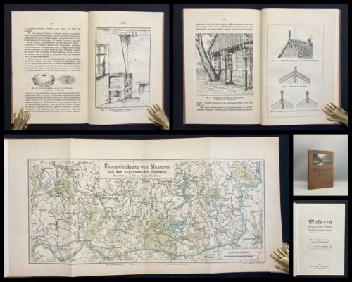 Wichdorff Masuren Skizzen und Bilder von Land und Leuten 1915 Ortskunde Polen