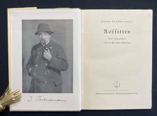 Thienemann ✝ Rossitten Drei Jahrzehnte auf der Kurischen Nehrung 40 Tafeln 1941
