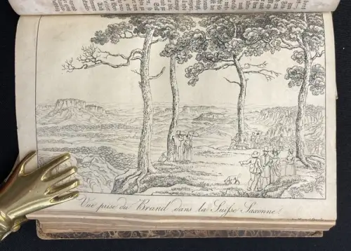 Schiffner Beschreibung der gesammten sächsisch- böhmischen Schweiz 2 in 1