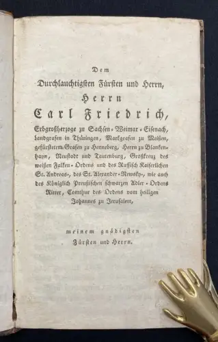 Eisenach Das Sulzaer Thal, oder historische Darstellung von Stadtsulza[...] 1821