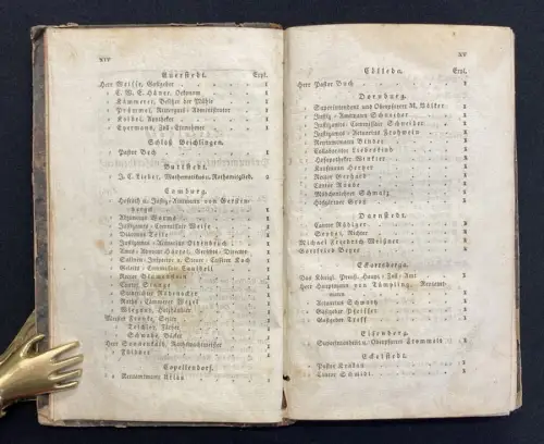 Eisenach Das Sulzaer Thal, oder historische Darstellung von Stadtsulza[...] 1821