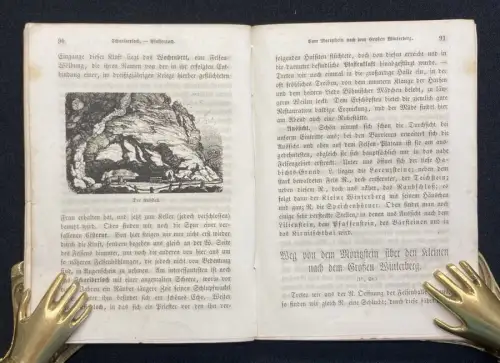 Müller, Edwin Dresden, die Sächsische Schweiz und der Oybin in der Brusttasche