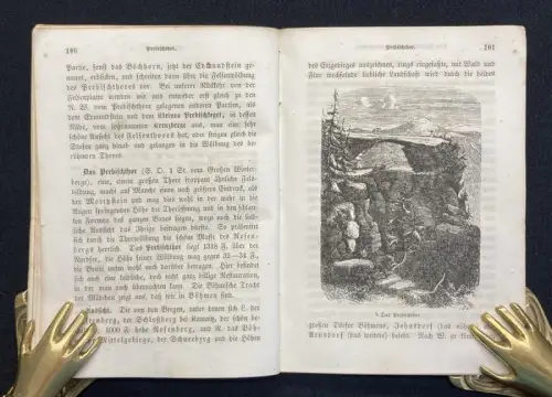Müller, Edwin Dresden, die Sächsische Schweiz und der Oybin in der Brusttasche