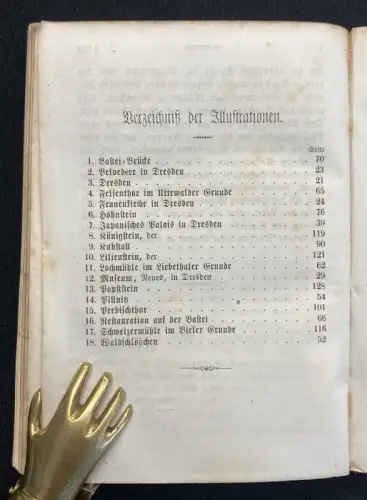 Müller, Edwin Dresden, die Sächsische Schweiz und der Oybin in der Brusttasche