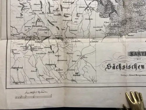 Müller, Edwin Dresden, die Sächsische Schweiz und der Oybin in der Brusttasche