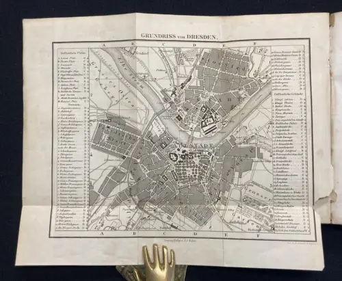 Müller, Edwin Dresden, die Sächsische Schweiz und der Oybin in der Brusttasche