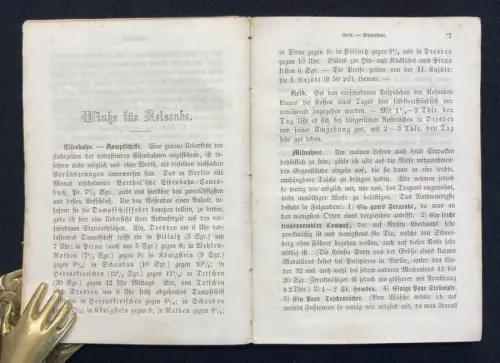 Müller, Edwin Dresden, die Sächsische Schweiz und der Oybin in der Brusttasche