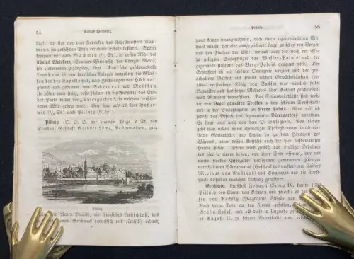 Müller, Edwin Dresden, die Sächsische Schweiz und der Oybin in der Brusttasche