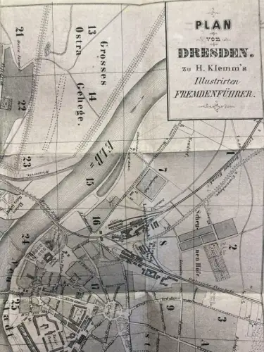 Klemm H. jun. Ganz Dresden mit Umgebungen und die Sächsisch- Böhmische Schweiz