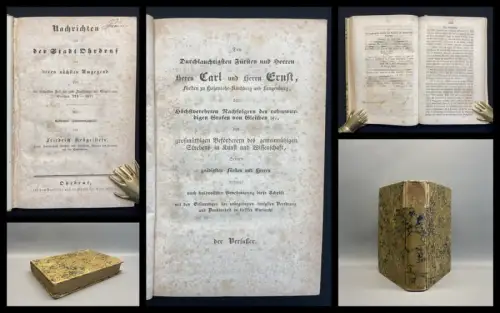 Krügelstein Nachrichten von der Stadt Ohrdruf und deren nächsten Umgebung 1844