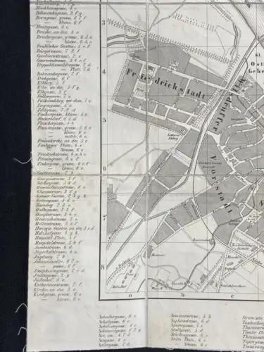 Schladebach Ganz Dresden und die sächsische Schweiz Wegweiser 1853 mit 2 Karten