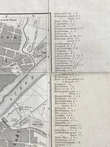 Schladebach Ganz Dresden und die sächsische Schweiz Wegweiser 1853 mit 2 Karten