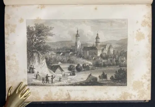 Bechstein, Ludwig Wanderungen durch Thüringen um 1830 mit 30 Stahlstich-Tafeln