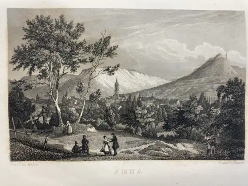 Bechstein, Ludwig Wanderungen durch Thüringen um 1830 mit 30 Stahlstich-Tafeln