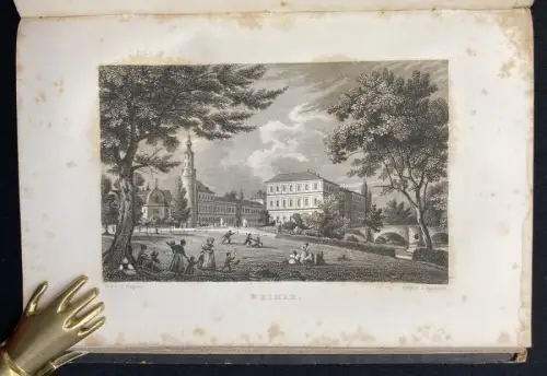 Bechstein, Ludwig Wanderungen durch Thüringen um 1830 mit 30 Stahlstich-Tafeln