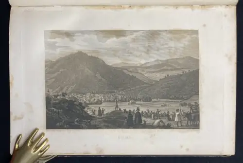 Bechstein, Ludwig Wanderungen durch Thüringen um 1830 mit 30 Stahlstich-Tafeln