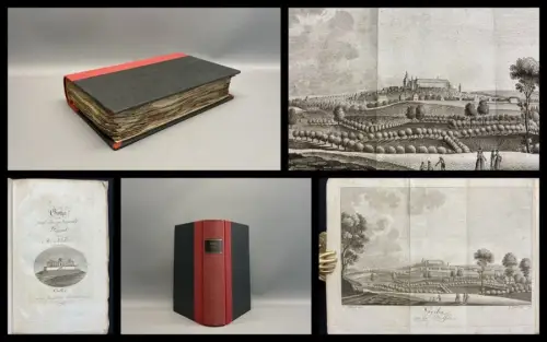 Klebe Gotha und die umliegende Gegend 1796 Orts- und Landeskunde Thüringen