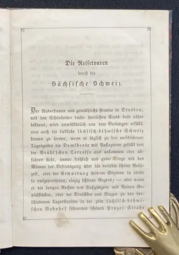 Der Berliner in der Sächsischen Schweiz Ein illustriertes Reise-Handbuch um 1860