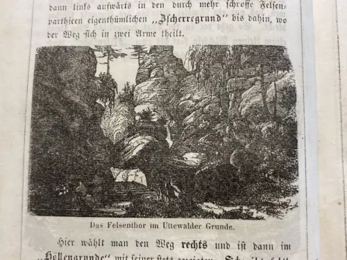 Der Berliner in der Sächsischen Schweiz Ein illustriertes Reise-Handbuch um 1860