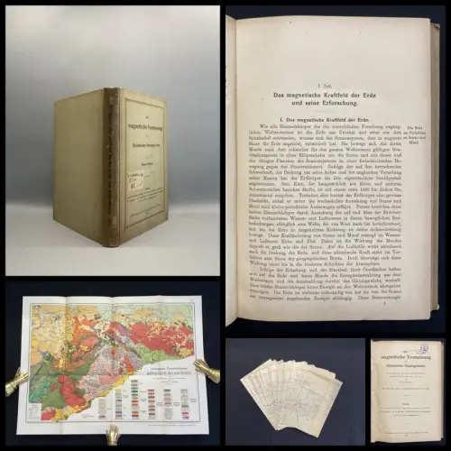 Göllnitz, Oskar Die magnetische Vermessung des Sächsischen Staatsgebietes. 1919