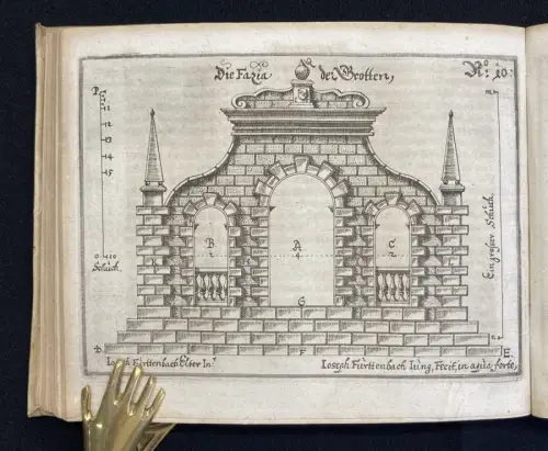 Furttenbach, Joseph Architektur, der 7. Theil  Schiffsbau,Festungsbau,Arithmetik