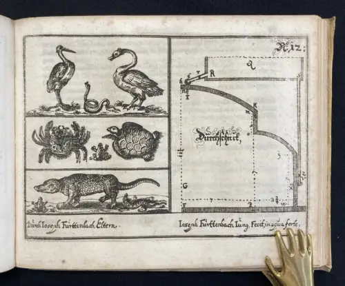 Furttenbach, Joseph Architektur, der 7. Theil  Schiffsbau,Festungsbau,Arithmetik