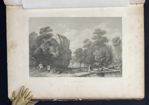 Sporschil Wanderungen durch die Sächsische Schweiz um 1850 mit 30 Stahlstichen