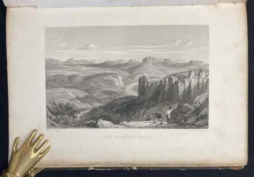 Sporschil Wanderungen durch die Sächsische Schweiz um 1850 mit 30 Stahlstichen