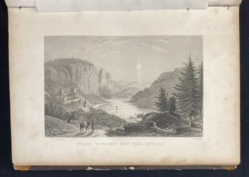 Sporschil Wanderungen durch die Sächsische Schweiz um 1850 mit 30 Stahlstichen