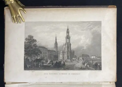 Sporschil Wanderungen durch die Sächsische Schweiz um 1850 mit 30 Stahlstichen