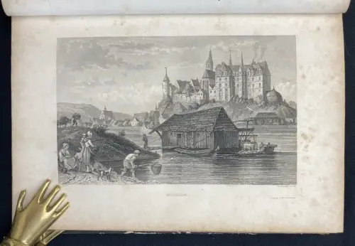 Sporschil Wanderungen durch die Sächsische Schweiz um 1850 mit 30 Stahlstichen