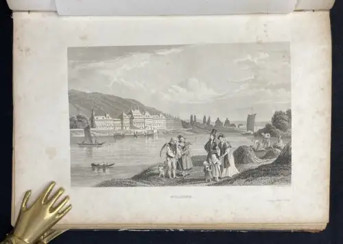 Sporschil Wanderungen durch die Sächsische Schweiz um 1850 mit 30 Stahlstichen