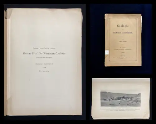 Range, Paul Geologie des deutschen Namalandes.Mit 11 Tafeln u. 1 geol.Karte 1912