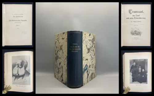 Vallentin Geschichte der Süd-Afrikanischen Republik Bd.1 1902 Geschichte