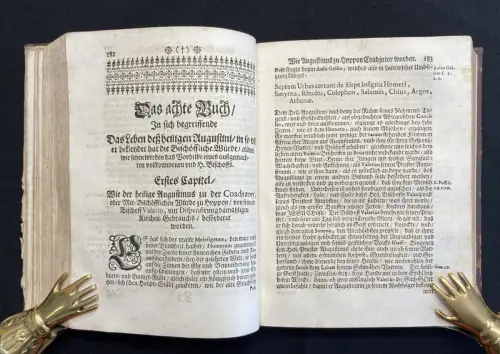 Hieber Das Leben Deß Welt-berühm. Kirchen-Lehrers Aurelij Augustini Weyland 1720