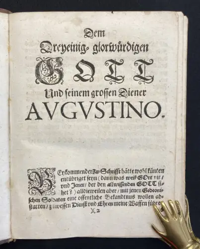 Hieber Das Leben Deß Welt-berühm. Kirchen-Lehrers Aurelij Augustini Weyland 1720
