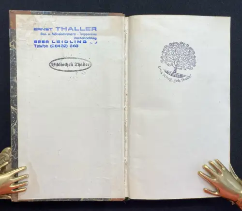 Hirsch Sammlung geometrischer Aufgaben 2 in 1 mit 20 gef. Kupferstichen 1805