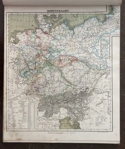 Sohr  Vollständiger Hand- Atlas Der Neueren Erdbeschreibung über alle Theile