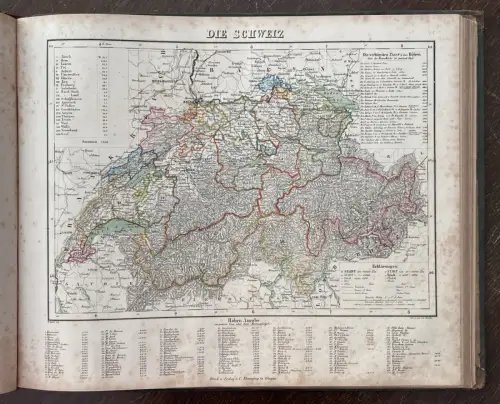 Sohr  Vollständiger Hand- Atlas Der Neueren Erdbeschreibung über alle Theile