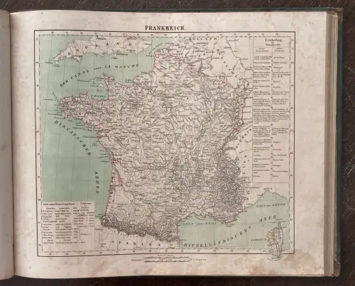 Sohr  Vollständiger Hand- Atlas Der Neueren Erdbeschreibung über alle Theile