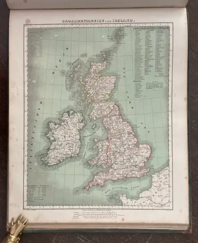 Sohr  Vollständiger Hand- Atlas Der Neueren Erdbeschreibung über alle Theile