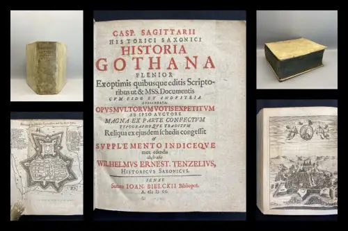 Sagittarius, Caspar Historici Saxonici Historia Gothana Plenior Exoptimis quibus