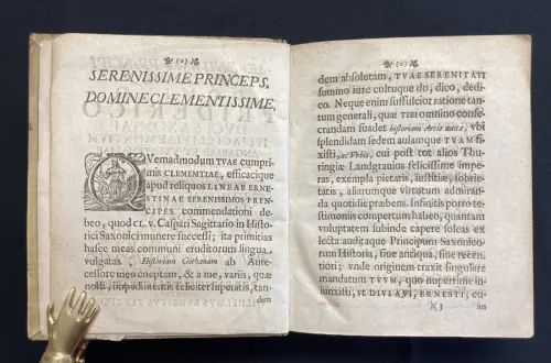 Sagittarius, Caspar Historici Saxonici Historia Gothana Plenior Exoptimis quibus