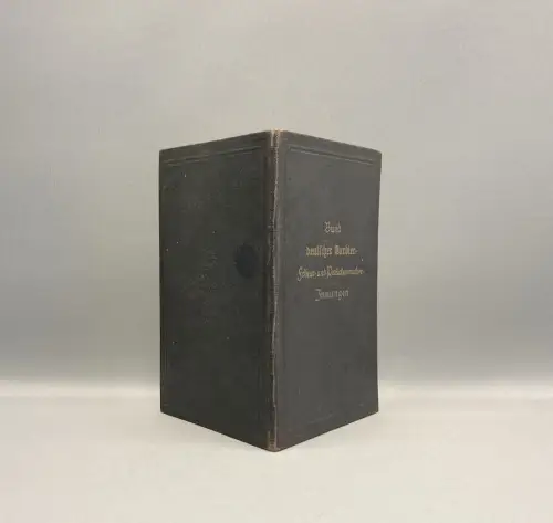 Innung des Barbier-, Friseur- und Perückeninnung Urkundendruck m. Unterschriften